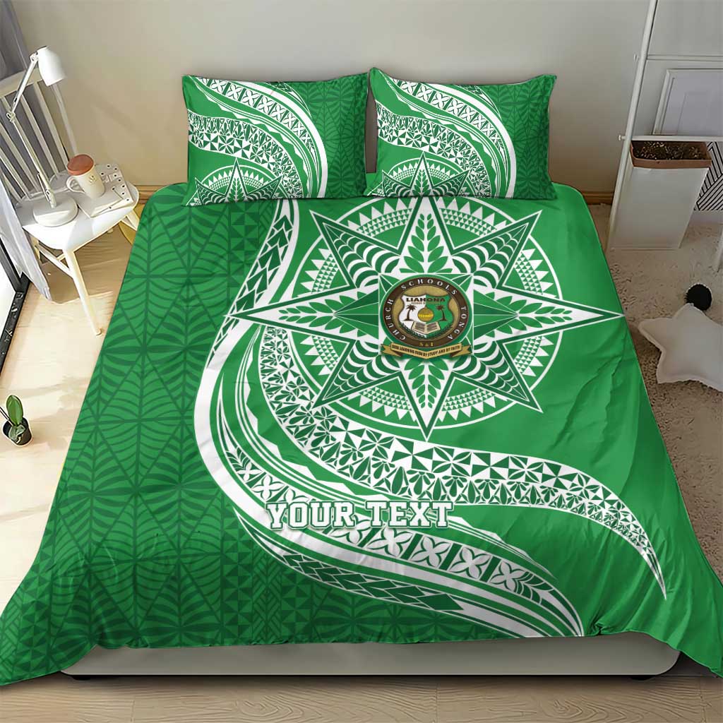 Tonga Liahona High School Personalized Bedding Set Ngatu Tokelaufeletoa Motifs LT7 - Polynesian Pride