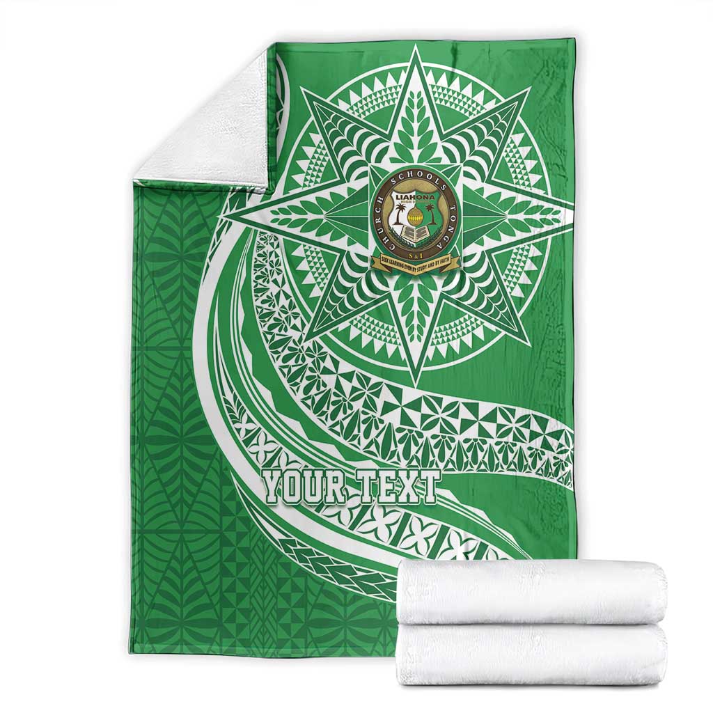 Tonga Liahona High School Personalized Blanket Ngatu Tokelaufeletoa Motifs LT7 - Polynesian Pride