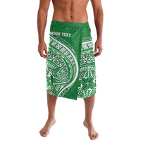 Tonga Liahona High School Personalized Lavalava Ngatu Tokelaufeletoa Motifs LT7 Green - Polynesian Pride