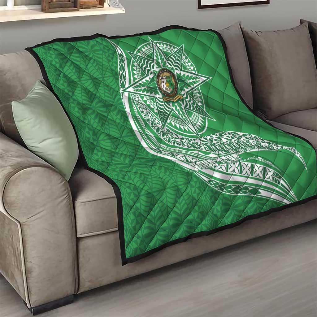 Tonga Liahona High School Personalized Quilt Ngatu Tokelaufeletoa Motifs LT7 - Polynesian Pride