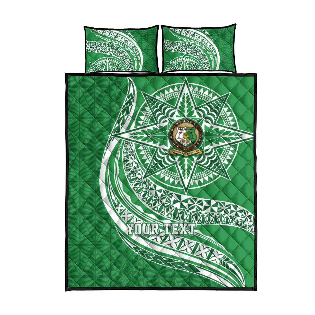 Tonga Liahona High School Personalized Quilt Bed Set Ngatu Tokelaufeletoa Motifs LT7 - Polynesian Pride