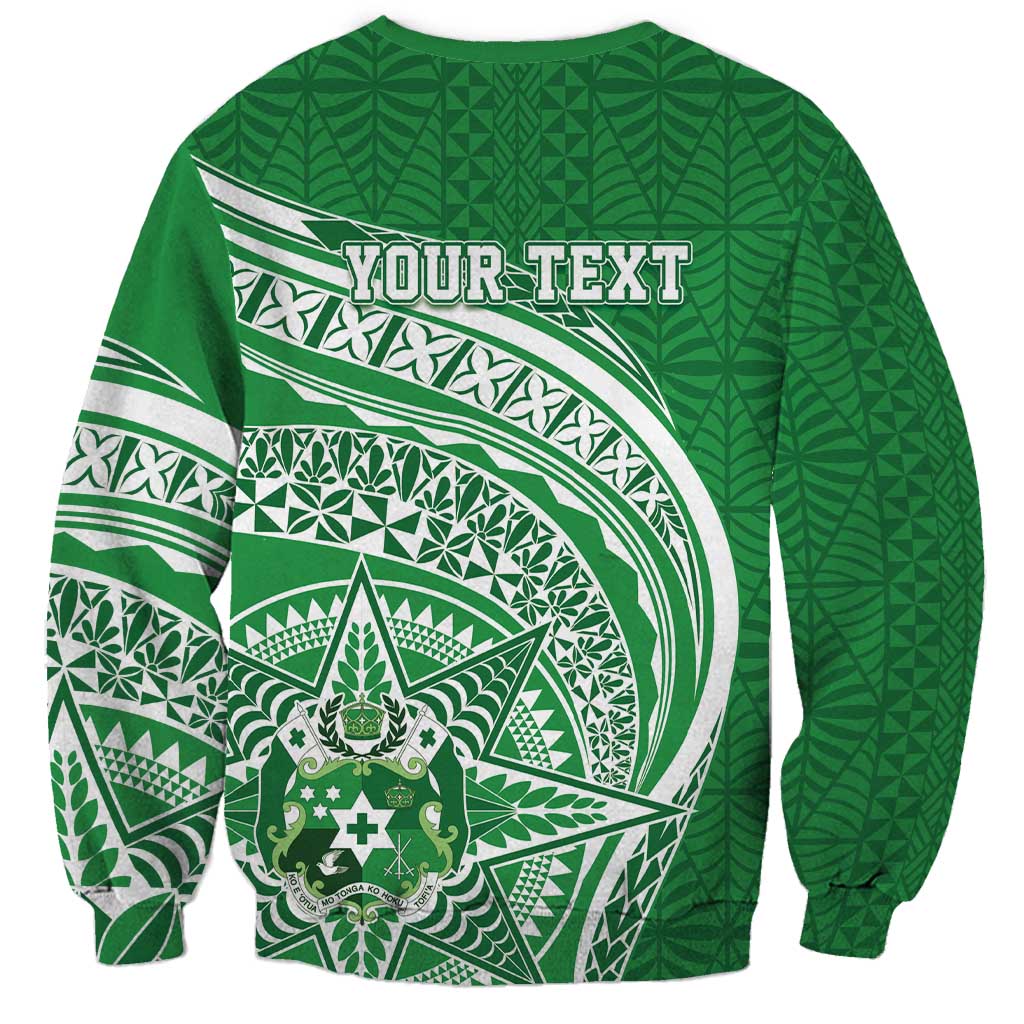 Tonga Liahona High School Personalized Sweatshirt Ngatu Tokelaufeletoa Motifs LT7 - Polynesian Pride