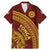 Tonga High School Family Matching Mermaid Dress and Hawaiian Shirt THS Anniversary Ngatu Motif