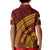 Tonga High School Kid Polo Shirt THS Anniversary Ngatu Motif