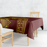 Tonga High School Tablecloth THS Anniversary Ngatu Motif LT7 - Polynesian Pride