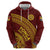 Tonga High School Zip Hoodie THS Anniversary Ngatu Motif