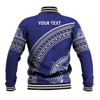 Tupou College Toloa Baseball Jacket Ngatu Tapa Mix Style LT7 - Polynesian Pride