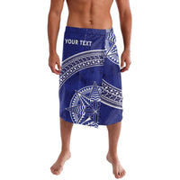 Tupou College Toloa Lavalava Ngatu Tapa Mix Style LT7 Blue - Polynesian Pride