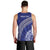 Tupou College Toloa Men Tank Top Ngatu Tapa Mix Style