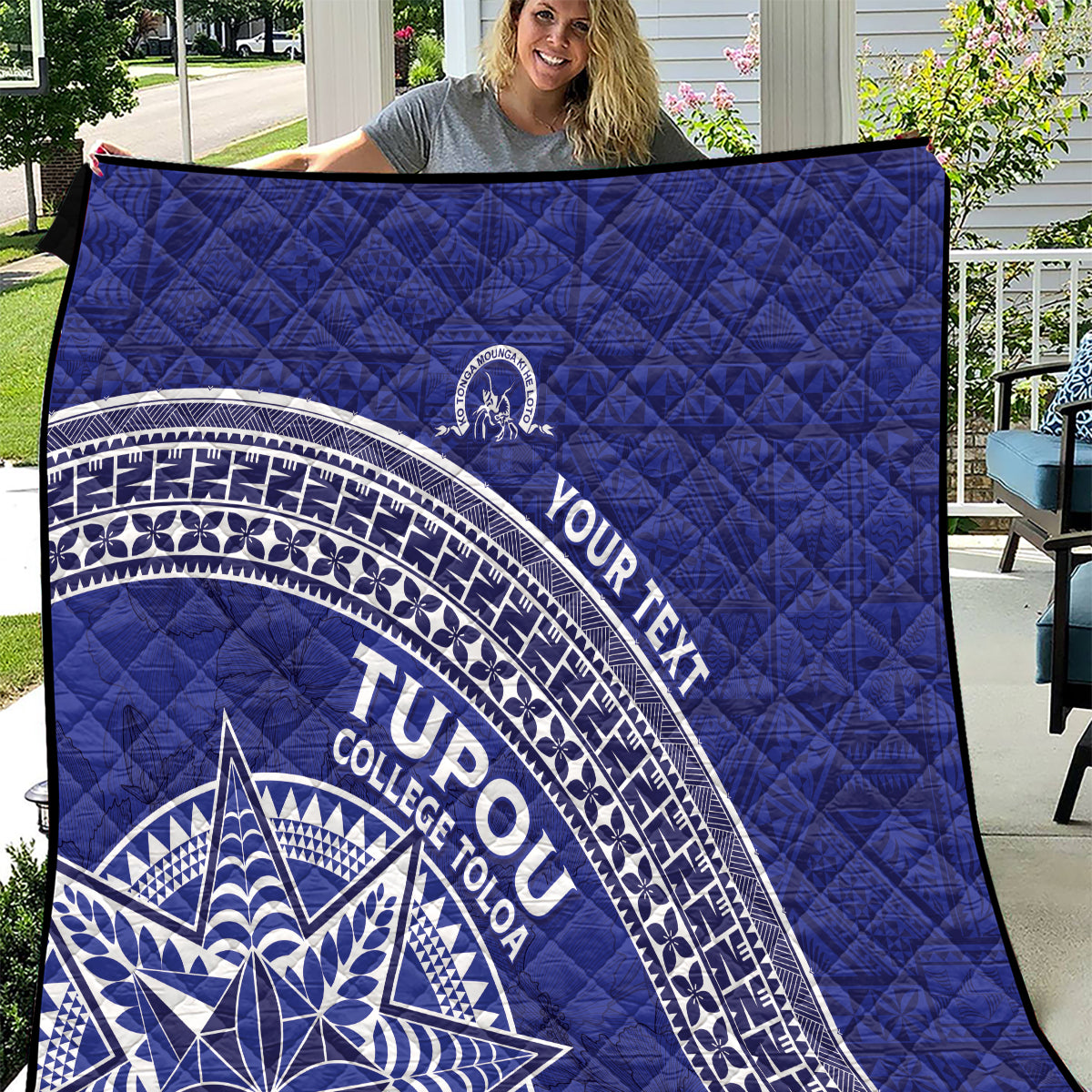 Tupou College Toloa Quilt Ngatu Tapa Mix Style