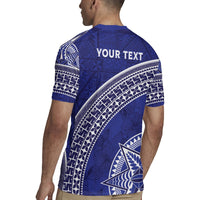 Tupou College Toloa Rugby Jersey Ngatu Tapa Mix Style LT7 - Polynesian Pride