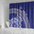 Tupou College Toloa Shower Curtain Ngatu Tapa Mix Style