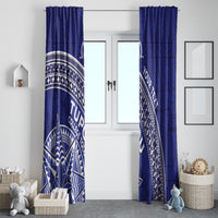 Tupou College Toloa Window Curtain Ngatu Tapa Mix Style LT7 - Polynesian Pride