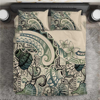 Aloha Hawaii Tapa Bedding Set Summer Green Hawaiian Ipu LT7 Emerald - Polynesian Pride