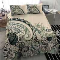 Aloha Hawaii Tapa Bedding Set Summer Green Hawaiian Ipu LT7 - Polynesian Pride