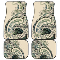 Aloha Hawaii Tapa Car Mats Summer Green Hawaiian Ipu LT7 - Polynesian Pride