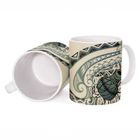 Aloha Hawaii Tapa Ceramic Mug Summer Green Hawaiian Ipu LT7 - Polynesian Pride