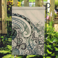 Aloha Hawaii Tapa Garden Flag Summer Green Hawaiian Ipu LT7 Garden Flag Emerald - Polynesian Pride