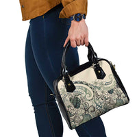 Aloha Hawaii Tapa Shoulder Handbag Summer Green Hawaiian Ipu LT7 - Polynesian Pride