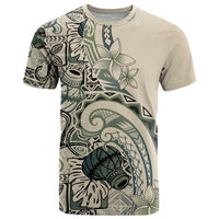 Aloha Hawaii Tapa T Shirt Summer Green Hawaiian Ipu LT7 Emerald - Polynesian Pride
