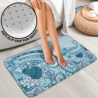 Aloha Hawaii Tapa Bathroom Set Cool Turquoise Hawaiian Ipu LT7 - Polynesian Pride