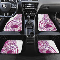 Aloha Hawaii Tapa Car Mats Vibrant Fuchsia Hawaiian Ipu LT7 Set 4pcs Fuchsia - Polynesian Pride