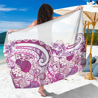 Aloha Hawaii Tapa Sarong Vibrant Fuchsia Hawaiian Ipu LT7 One Size 44 x 66 inches Fuchsia - Polynesian Pride