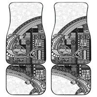 Samoa Mamanu Siapo Classic Black Car Mats Tatau Malie LT7 - Polynesian Pride