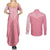 personalised-new-zealand-couples-matching-summer-maxi-dress-and-long-sleeve-button-shirts-pink-ribbon-tattoo-mix-silver-fern