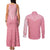 personalised-new-zealand-couples-matching-tank-maxi-dress-and-long-sleeve-button-shirts-pink-ribbon-tattoo-mix-silver-fern