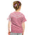 Personalised New Zealand Kid T Shirt Pink Ribbon Tattoo Mix Silver Fern LT7 - Polynesian Pride