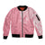 personalised-new-zealand-sleeve-zip-bomber-jacket-pink-ribbon-tattoo-mix-silver-fern