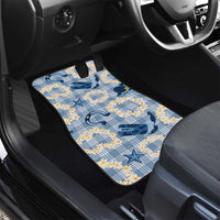 Aloha Hawaii Paniolo Jeans Palaka Car Mats Coastal Rodeo LT7 - Polynesian Pride