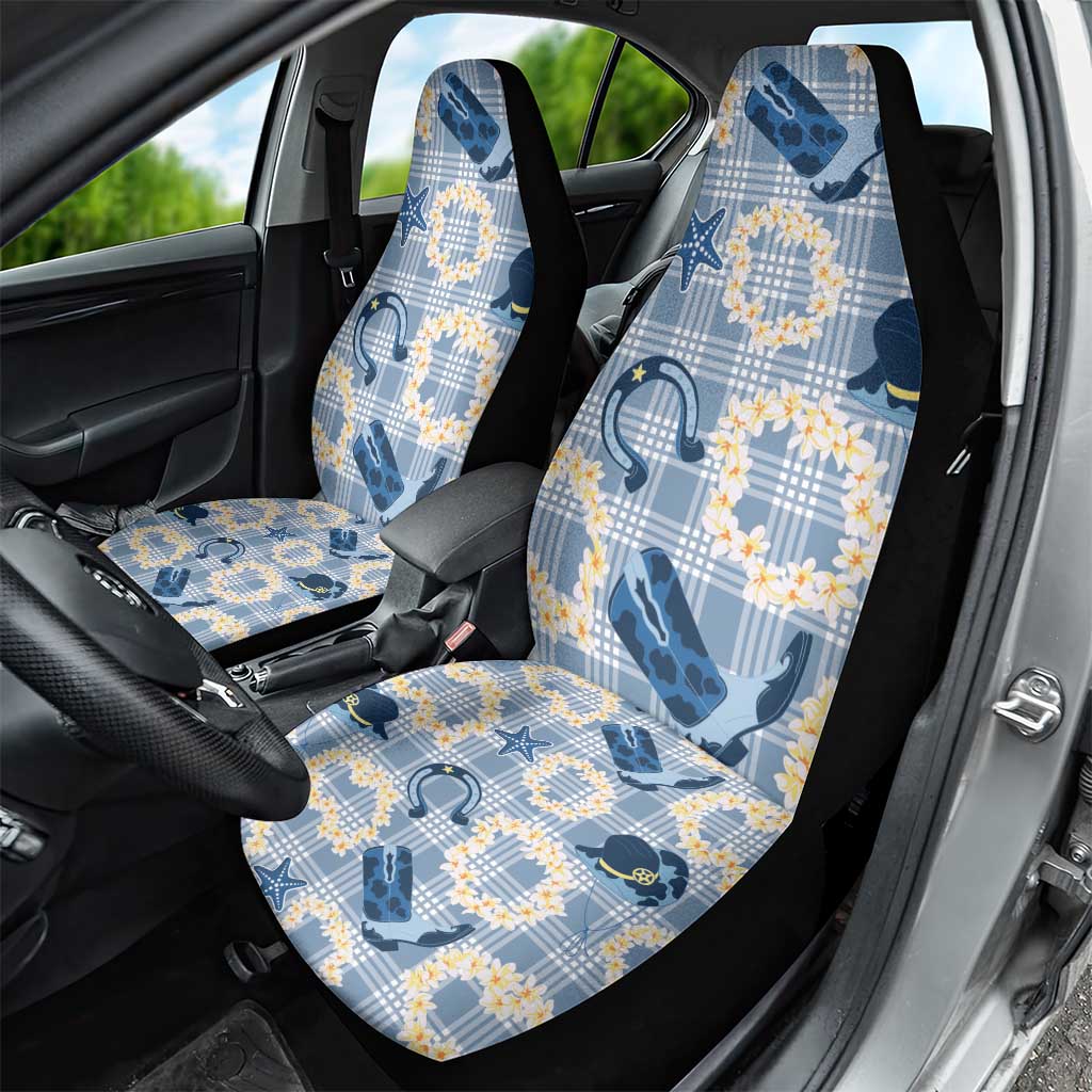 Aloha Hawaii Paniolo Jeans Palaka Car Seat Cover Coastal Rodeo LT7 - Polynesian Pride