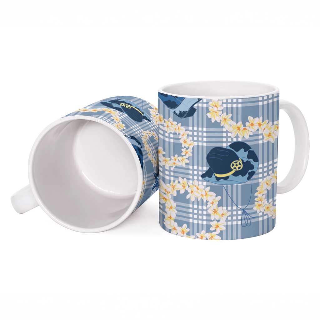 Aloha Hawaii Paniolo Jeans Palaka Ceramic Mug Coastal Rodeo LT7 - Polynesian Pride