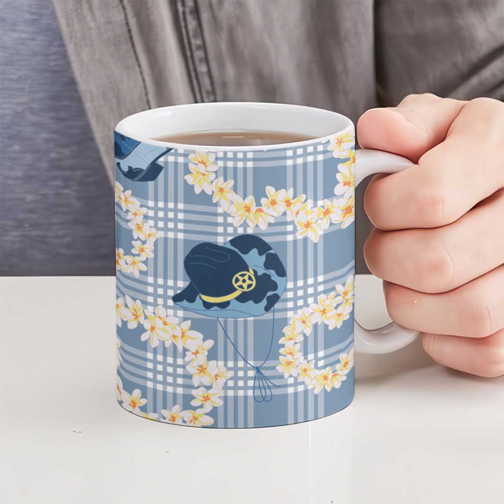 Aloha Hawaii Paniolo Jeans Palaka Ceramic Mug Coastal Rodeo LT7 - Polynesian Pride