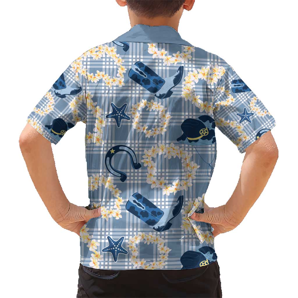 Aloha Hawaii Paniolo Jeans Palaka Hawaiian Shirt Coastal Rodeo LT7 - Polynesian Pride