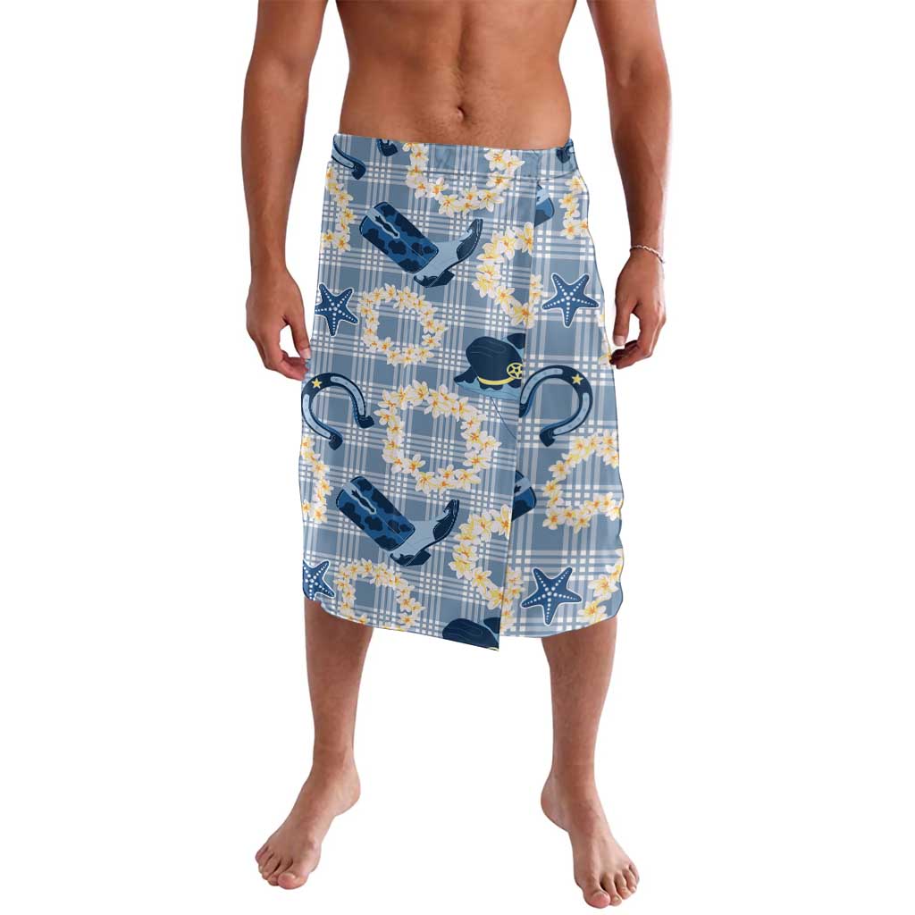 Aloha Hawaii Paniolo Jeans Palaka Lavalava Coastal Rodeo LT7 Pastel Blue - Polynesian Pride