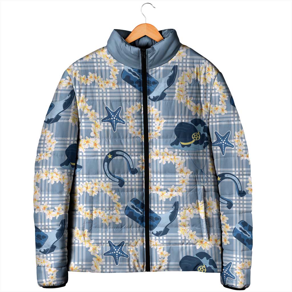 Aloha Hawaii Paniolo Jeans Palaka Padded Jacket Coastal Rodeo LT7 - Polynesian Pride