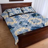 Aloha Hawaii Paniolo Jeans Palaka Quilt Bed Set Coastal Rodeo LT7 - Polynesian Pride