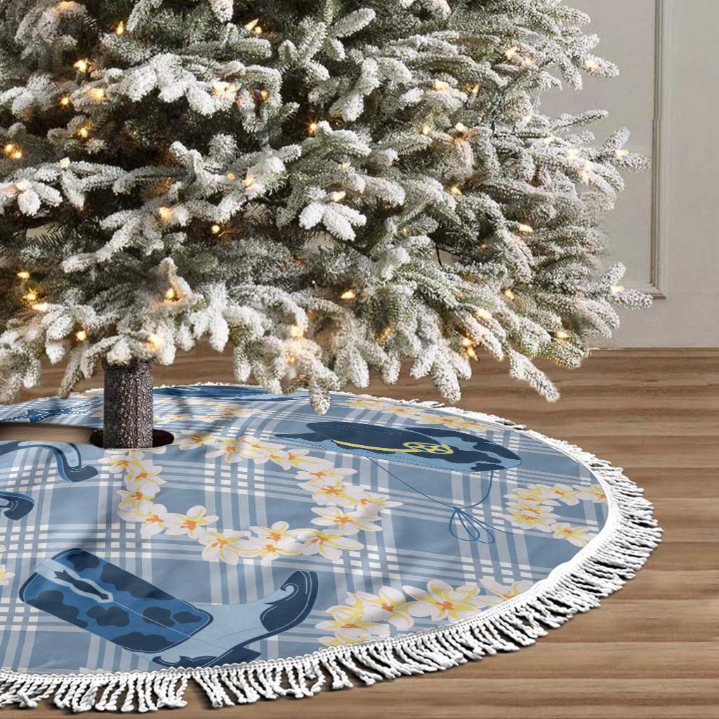 Aloha Hawaii Paniolo Jeans Palaka Tree Skirt Coastal Rodeo LT7 - Polynesian Pride