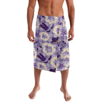 Aloha Hawaii Paniolo Lavender Palaka Lavalava Coastal Rodeo LT7 Lavender - Polynesian Pride