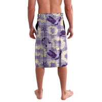 Aloha Hawaii Paniolo Lavender Palaka Lavalava Coastal Rodeo LT7 - Polynesian Pride