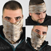 Aloha Hawaii Paniolo Khaki Palaka Neck Gaiter Coastal Rodeo LT7 - Polynesian Pride