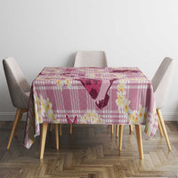 Aloha Hawaii Paniolo Lokelani Rose Palaka Tablecloth Coastal Rodeo LT7 - Polynesian Pride