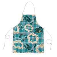 Aloha Hawaii Paniolo Teal Palaka Apron Coastal Rodeo LT7 Teal - Polynesian Pride