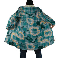 Aloha Hawaii Paniolo Teal Palaka Cloak Coastal Rodeo LT7 - Polynesian Pride