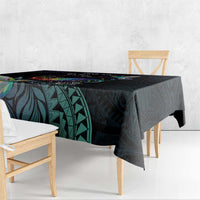 Polynesian Cancers Awareness Tablecloth Hummingbird - Fly High Until We Meet Again LT7 - Polynesian Pride