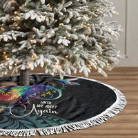 Polynesian Cancers Awareness Tree Skirt Hummingbird - Fly High Until We Meet Again LT7 - Polynesian Pride