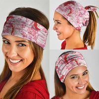Pink Palaka Hawaii Aloha Neck Gaiter Koi Pond Mix Sakura LT7 - Polynesian Pride